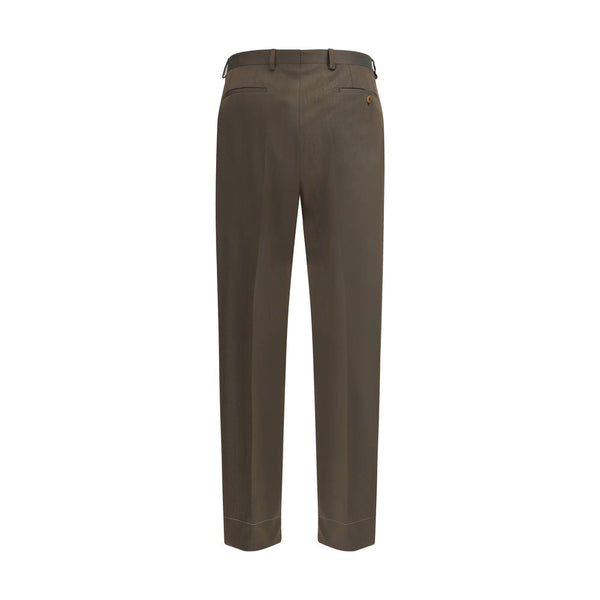 Brioni Bicolor Wool Oves Aries Casual Pants