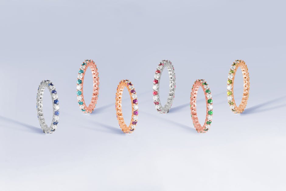 Bracelets arranged on a restrained pale ground for THE NOTICE by THE GRAY CRAB