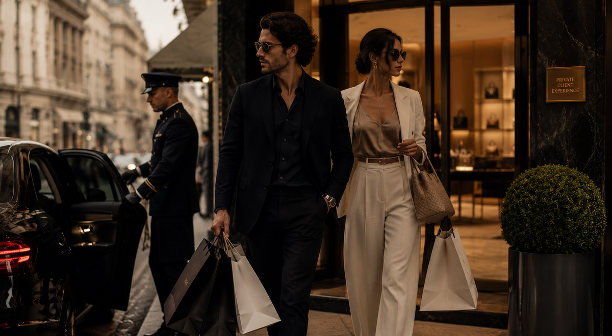Street-level luxury dressing in graphite black navy silver and restrained oxblood for THE NOTICE by THE GRAY CRAB
