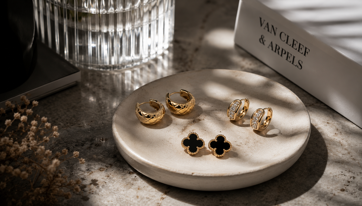 Designer earrings considered by scale, weight and occasion for THE NOTICE by THE GRAY CRAB