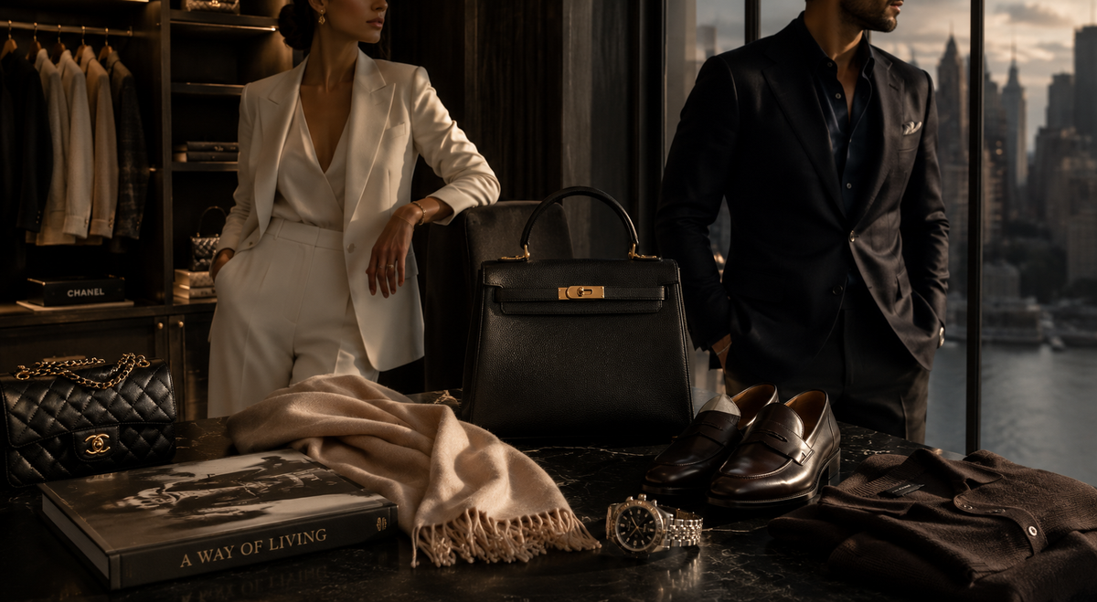 Designer wardrobe objects considered through cost per wear, craftsmanship and resale for THE NOTICE by THE GRAY CRAB