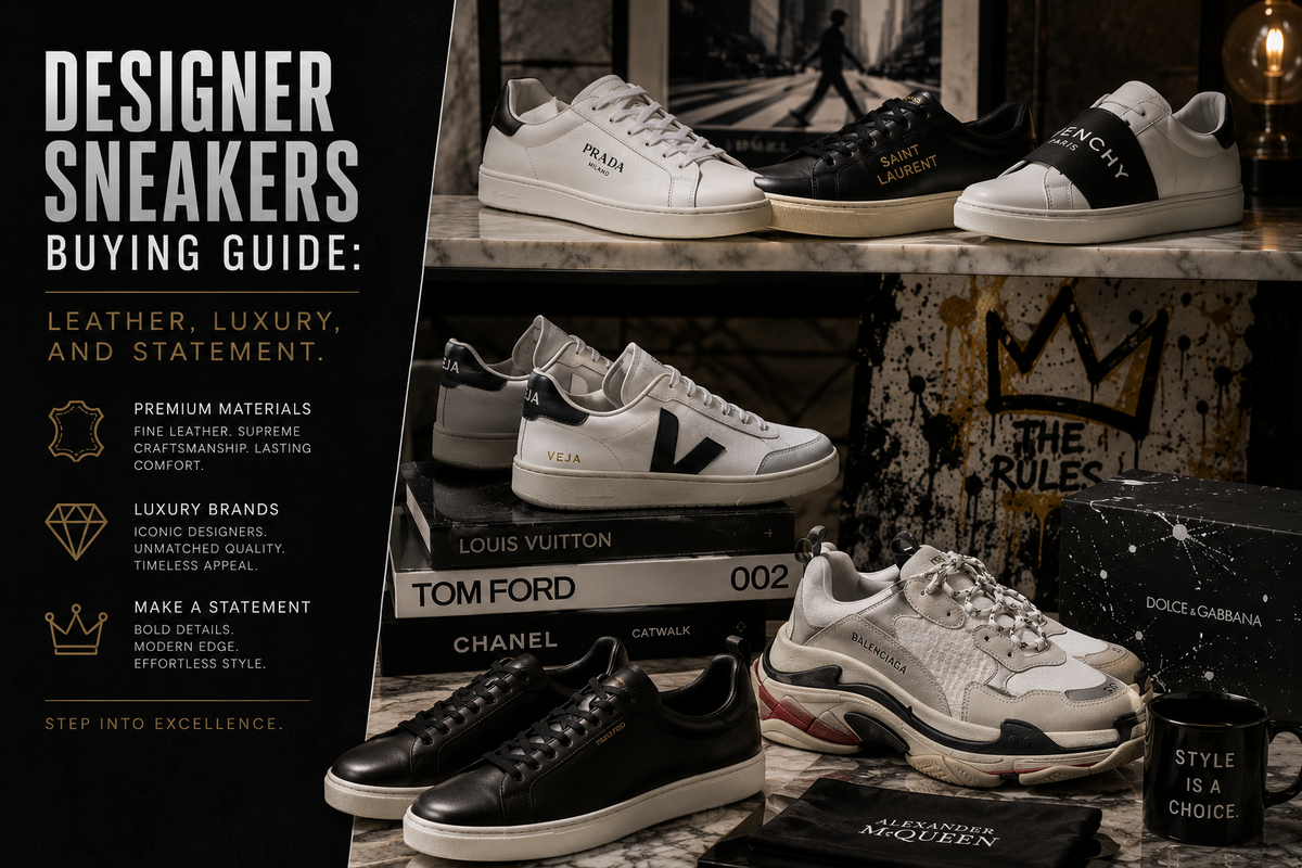 Designer sneaker construction in restrained leather and suede for THE NOTICE by THE GRAY CRAB