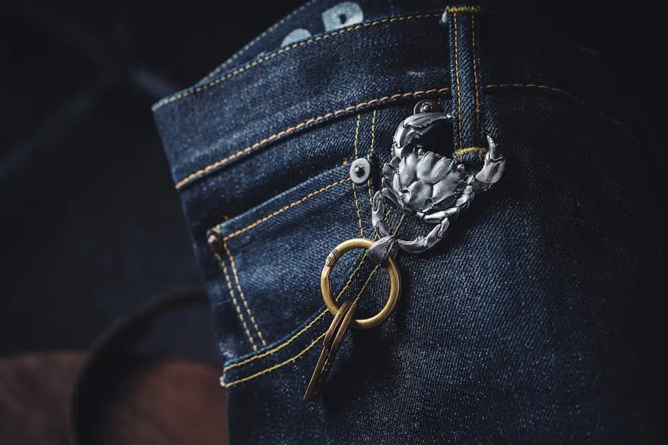 Designer keychain considered through function material and restraint for THE NOTICE by THE GRAY CRAB