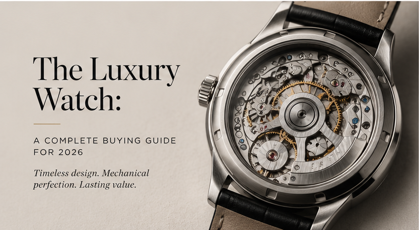 Luxury watch movement case and strap considered through fit and ownership for THE NOTICE by THE GRAY CRAB