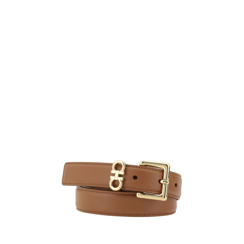 Ferragamo leather belt in espresso and restrained menswear value direction for THE NOTICE by THE GRAY CRAB