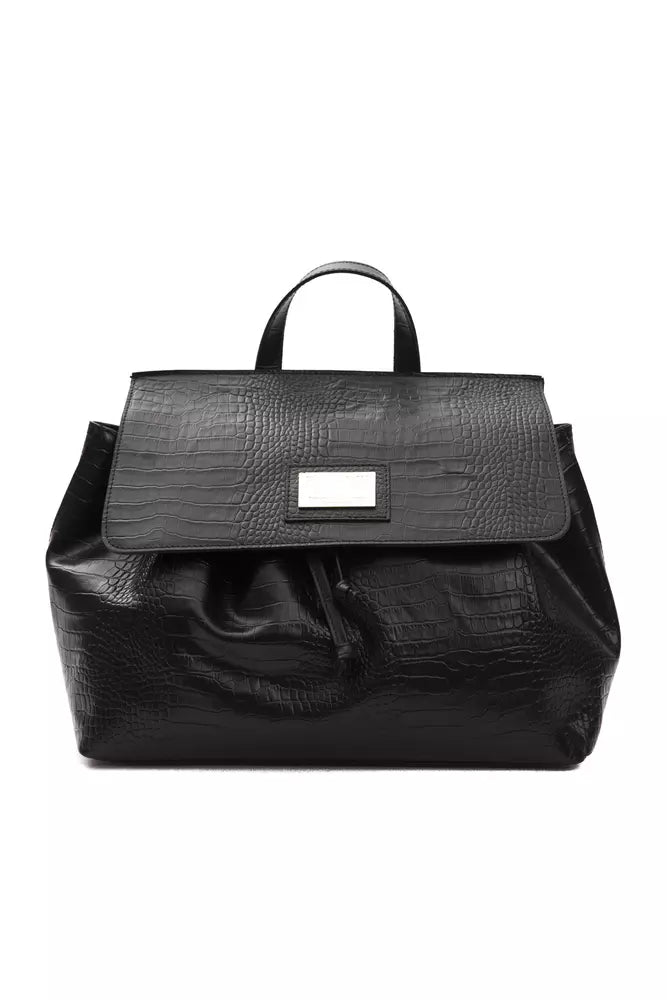 Black leather bag care in graphite and restrained material detail for THE NOTICE by THE GRAY CRAB