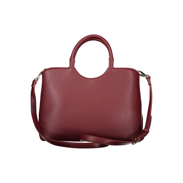 Mario Valentino Red Polyurethane Women's Bag