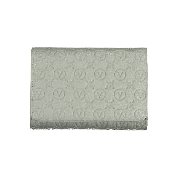 Mario Valentino Gray Polyurethane Women's Wallet