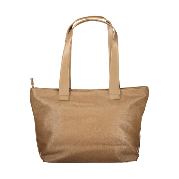 Mario Valentino Brown Polyurethane Womens Bag