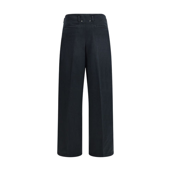 Golden Goose Black Cotton Casual Pants
