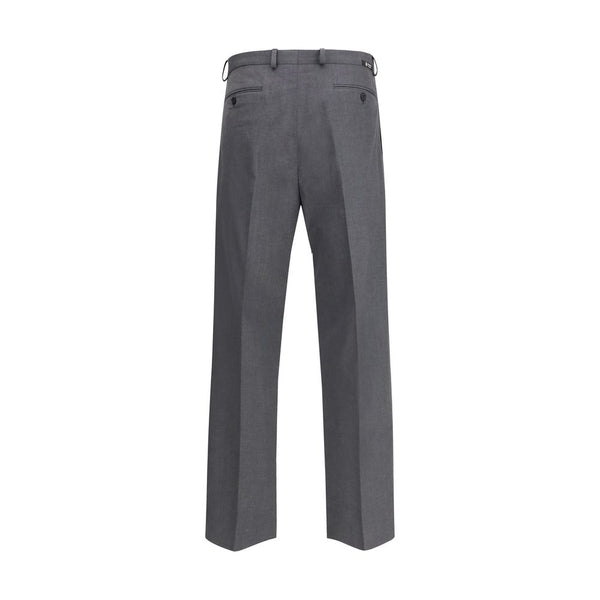 Prada Gray Wool Oves Aries Dress Pants