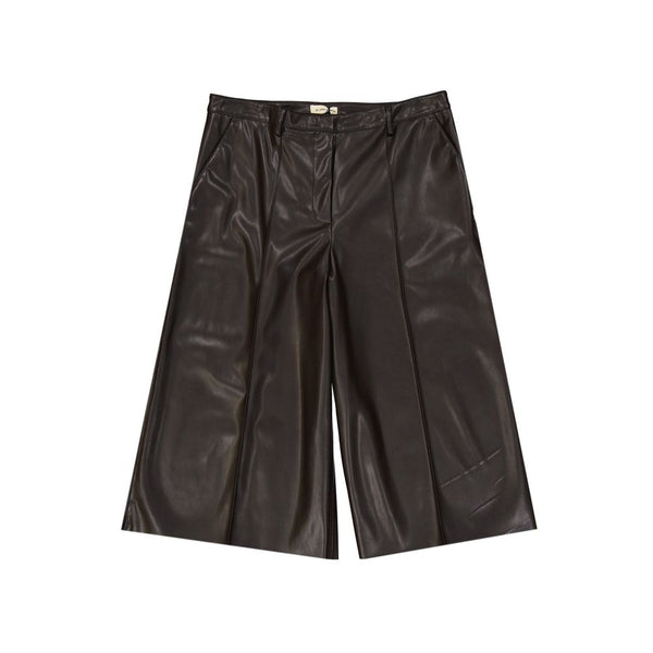 BLANCA VITA Brown Polyethylene Bermuda Shorts