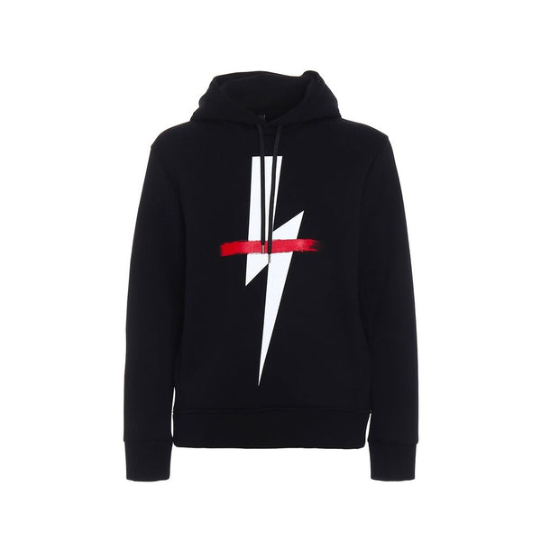 Neil Barrett Black Cotton Sweatshirt