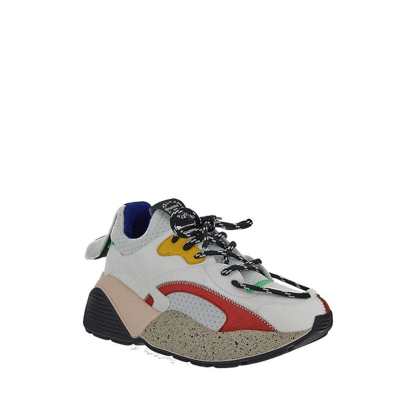 Stella McCartney White Vegan Leather Chunky Sneakers