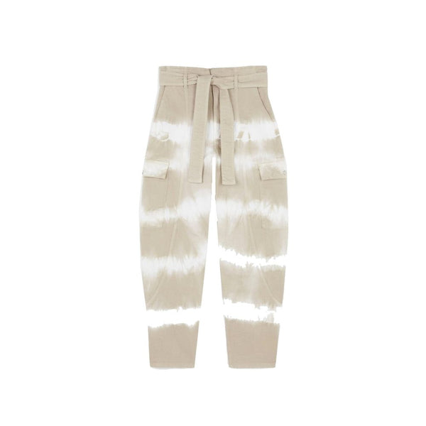 Stella McCartney White Cotton Cargo Pants