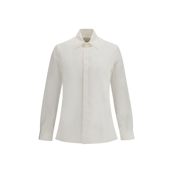 Valentino Garavani White Cotton Dress Shirt