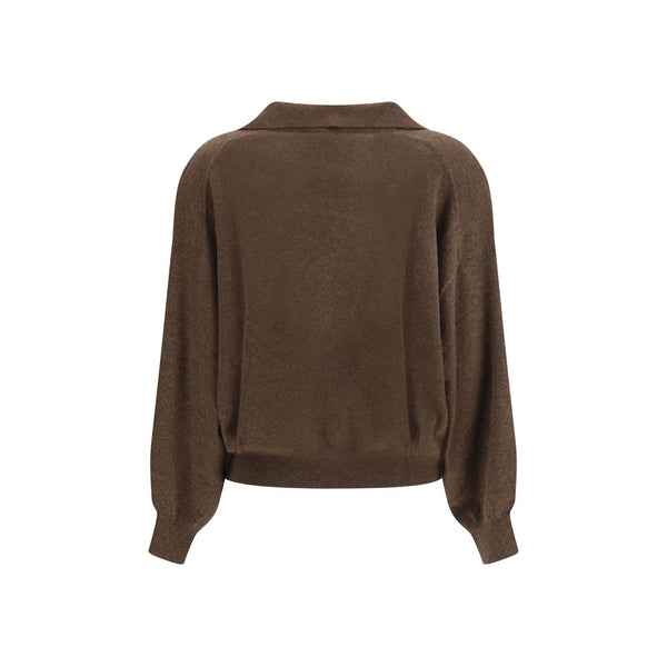 Lisa Yang Brown Cashmere Sweater