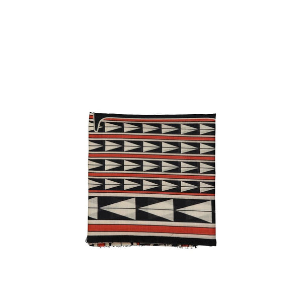 Lanvin Black Wool Foulard