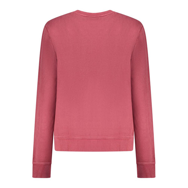 Guess Jeans Red Cotton Women Sweatshirt