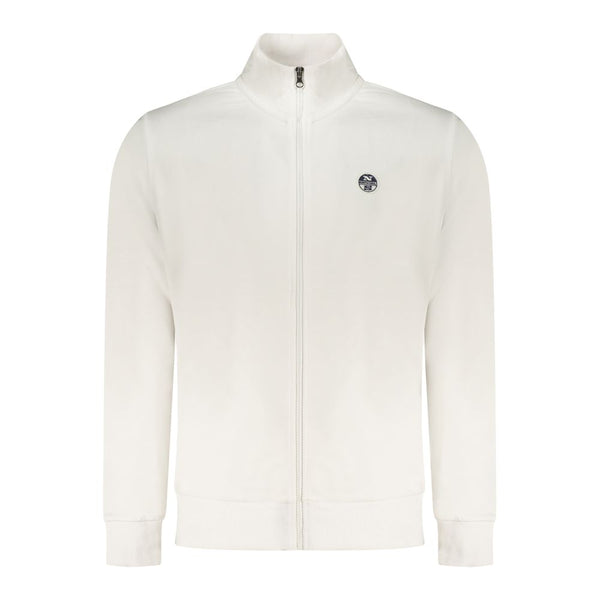 North Sails White Cotton Men's Sweatshirt