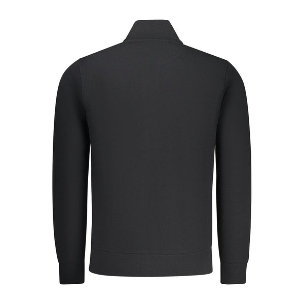 North Sails Black Cotton Men Sweatshirt