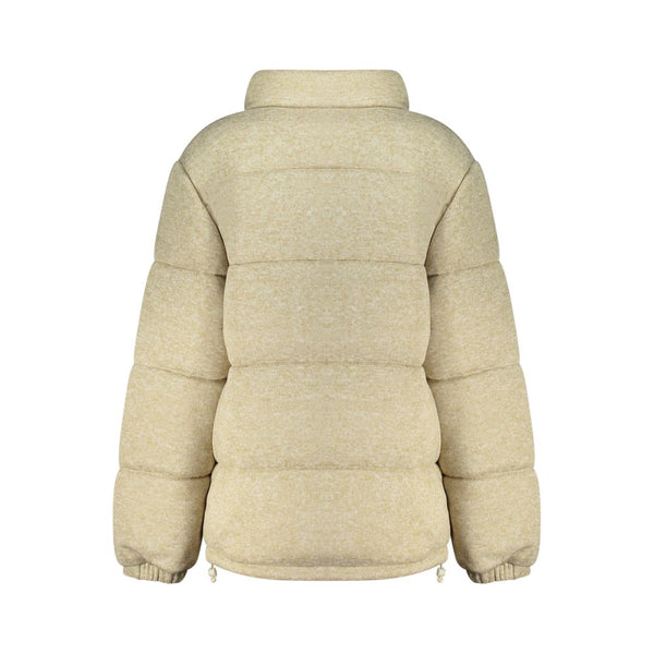 Guess Jeans Beige Polyester Women's Jacket