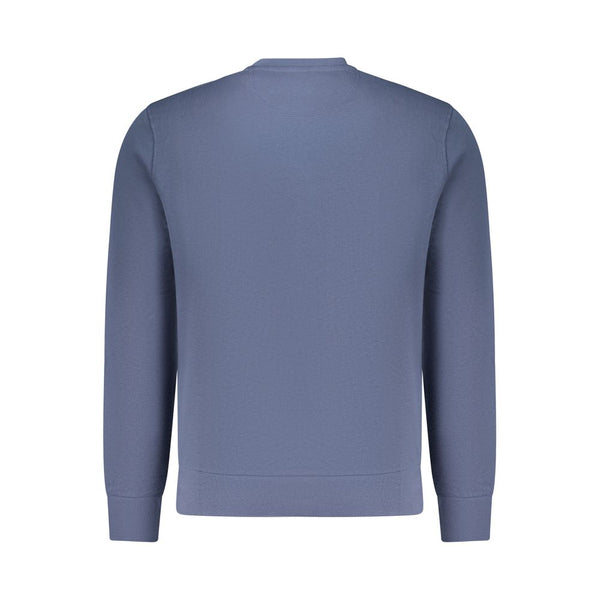 North Sails Blue Cotton Men Sweatshirt