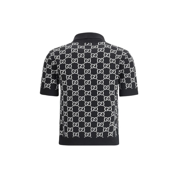 Gucci Black Wool Oves Aries Dress Shirt