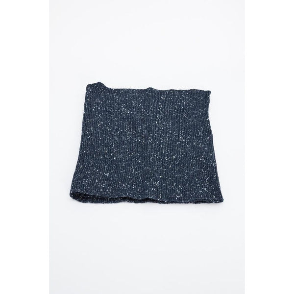 Gas Blue Marabou Scarf