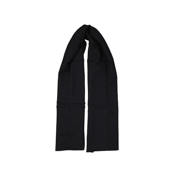 Givenchy Black Virgin Wool Foulard