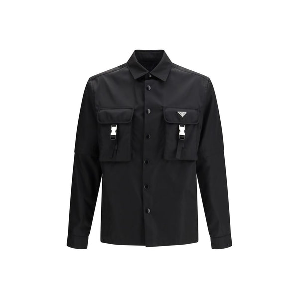 Prada Black Recycled Polyamide Jacket