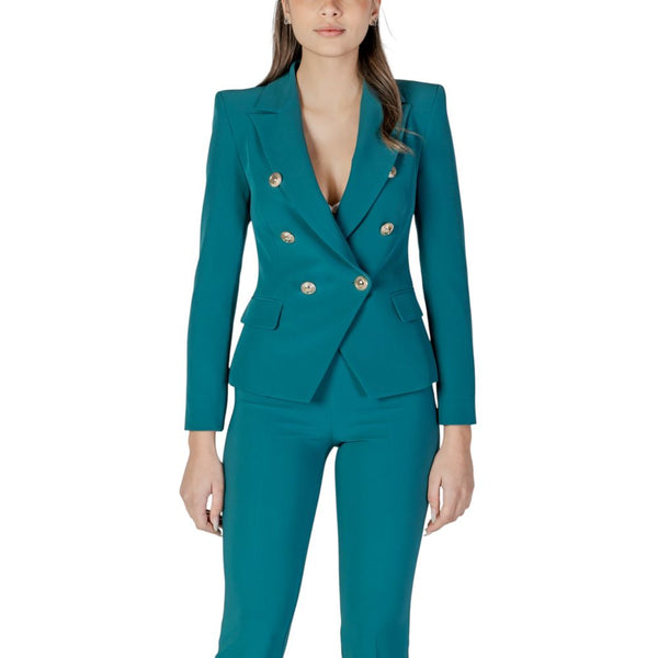Rinascimento Black Polyester Blazer