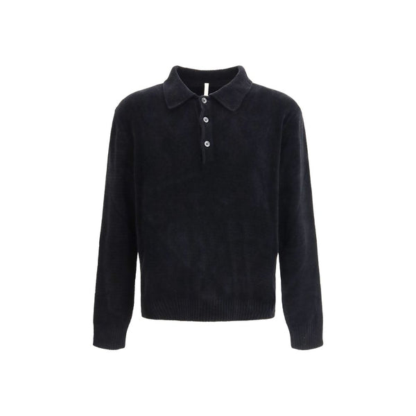 Sunflower Black Cotton Polo Shirt