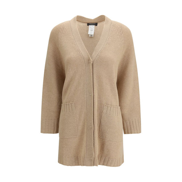 Fabiana Filippi Beige Wool Cardigan