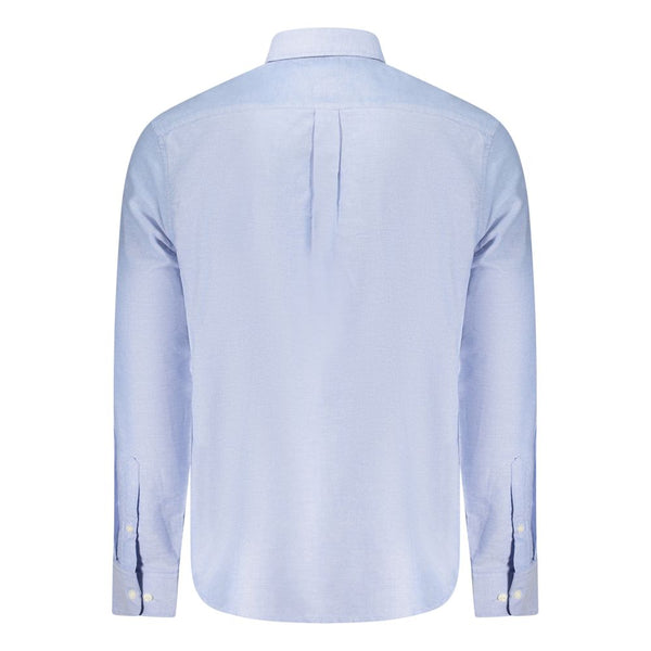 Norway 1963 Azzurro Cotton Men Shirt