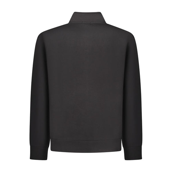 Coveri Moving Black Cotton Men Sweatshirt