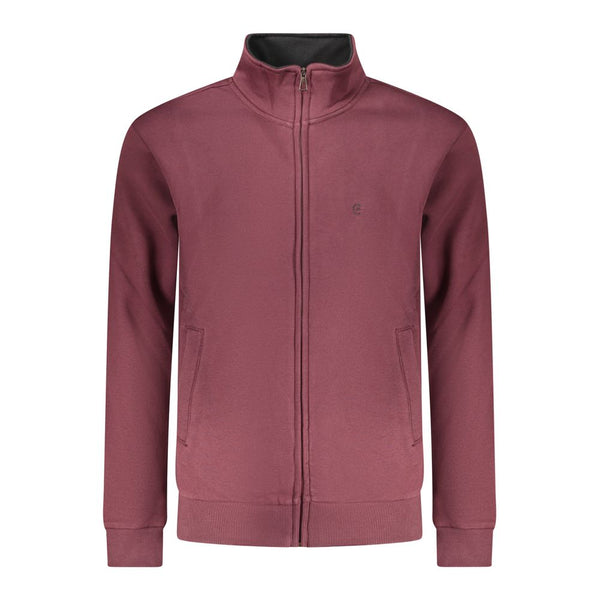 Coveri Moving Rosso Cotton Men's Sweatshirt