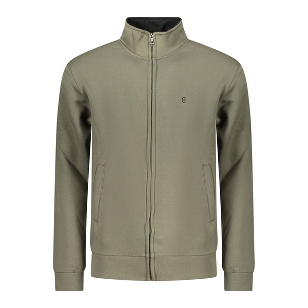 Coveri Moving Verde Cotton Men Sweatshirt