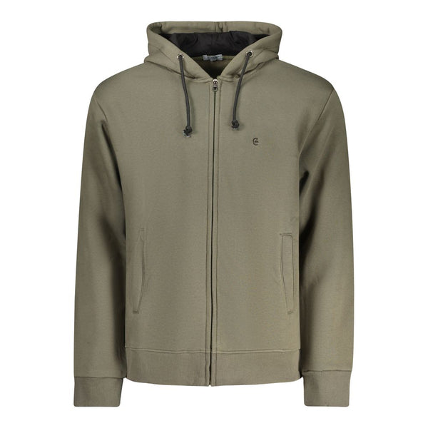 Coveri Moving Verde Cotton Men Sweatshirt