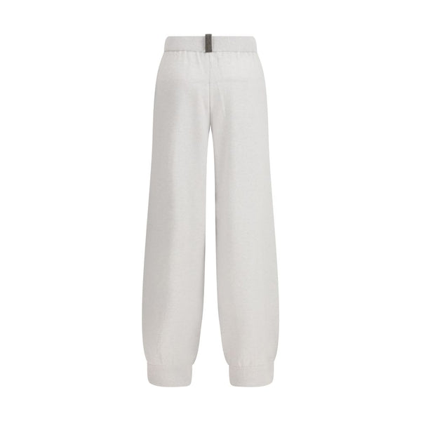 Fabiana Filippi Gray Wool Oves Aries Casual Pants