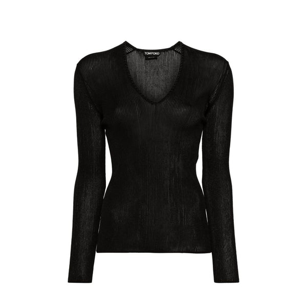 Tom Ford Black Polyamide Tank Tops