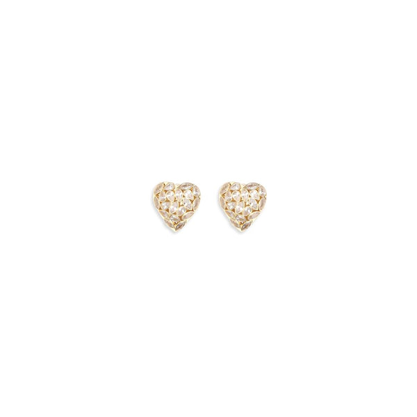 Self-Portrait Gold Brass Earrings