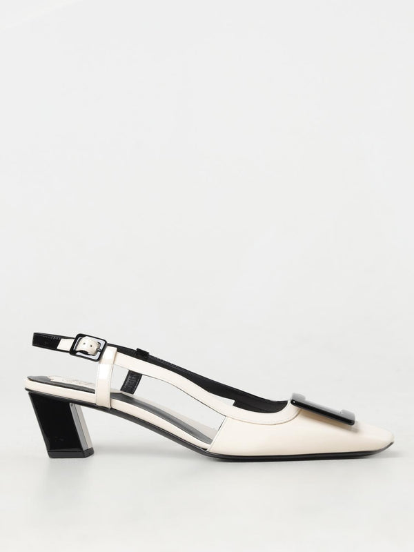 Roger Vivier Black Leather High Heel Pumps