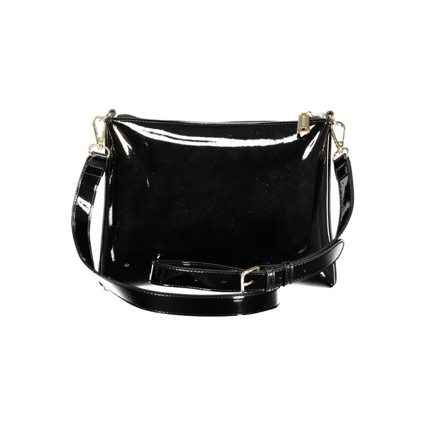 Mario Valentino Black Polyurethane Women's Bag