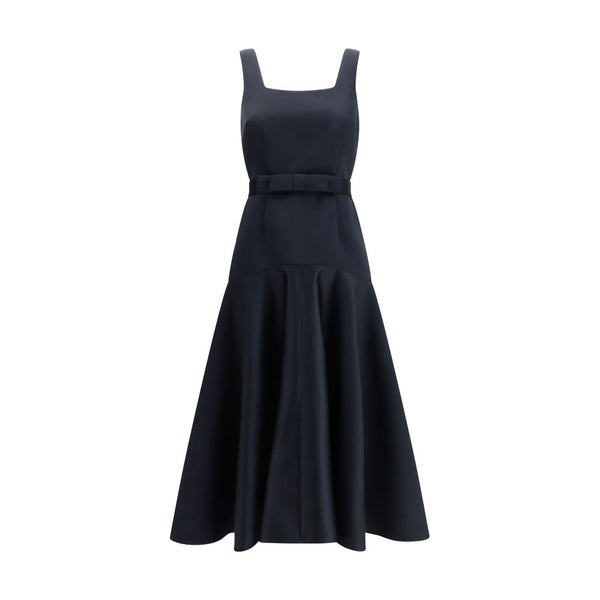 P.A.R.O.S.H. Blue Polyester Casual Dress