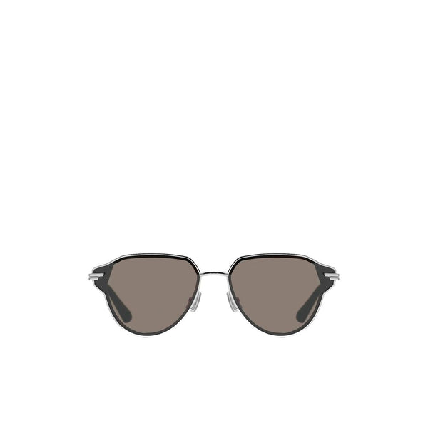 Bottega Veneta Silver Metal Sunglasses