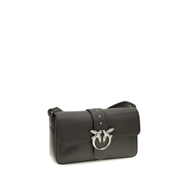 PINKO Bicolor Leather Shoulder Bag
