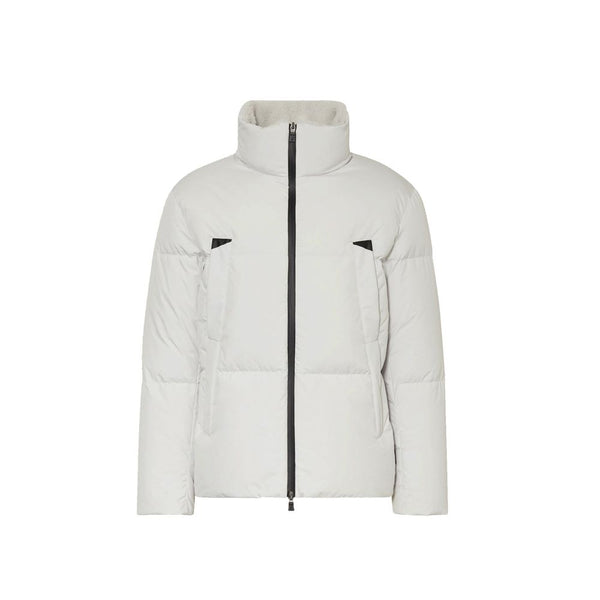 Herno Gray Polyester Shell Jacket