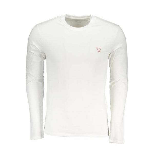 Guess Jeans White Cotton Men's T-Shirt