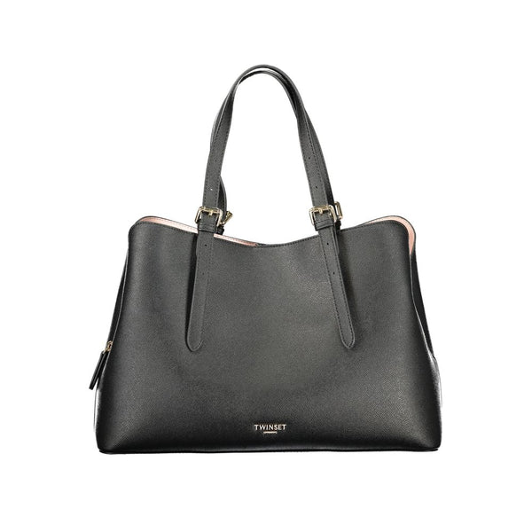 Twinset Nero Polyurethane Women Tote